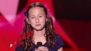 'Edith Piaf - La Foule | Eva | The Voice Kids France 2019 | Blind Audition'
