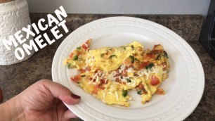 'Mexican Omelet | Low Carb Breakfast Ideas | Only 3 carbs!'
