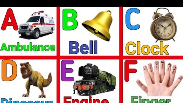 'A for Ambulance, Alphabets song, Phonics song, phonics for kids, phonic sound, Phonics,Path 29'