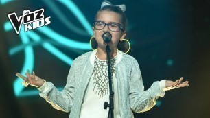 'Monserrat canta Chocolate - Audiciones a ciegas | La Voz Kids Colombia 2018'