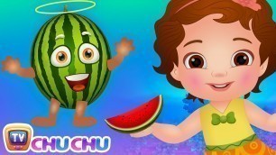 'Watermelon Song (SINGLE) | Learn Fruits for Kids | Educational Songs & Nursery Rhymes | ChuChu TV'