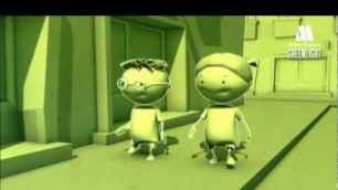 'GreenLight - Walking with kids safety - Cartoon children Traffic Safety'