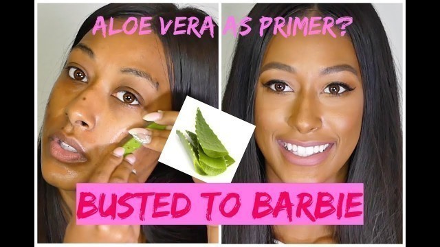 'Aloe Vera As Makeup Primer For ACNE | Does It Work | LaRosaa'