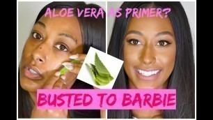 'Aloe Vera As Makeup Primer For ACNE | Does It Work | LaRosaa'