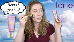 'Tarte Shape Tape Cloud Cream | Lightest Shade/Dry Skin Demo, 2-Day Wear Test & Review'
