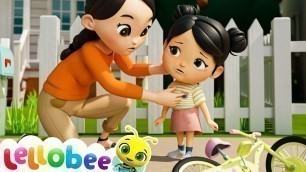 'Boo Boo Song! Accidents Happen | Lellobee Kids Sing Alongs & Nursery Rhymes'