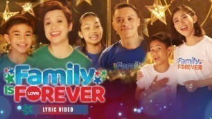 'ABS-CBN Christmas Station ID 2019 \"Family Is Forever\" Recording Lyric Video (With Eng Subs)'