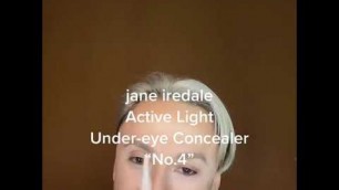 'jane iredale Active Light Concealer shade No.4 the best peach tone'