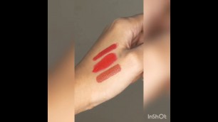 'Best Red Lipsticks ❤️ | Medium/Dusky skintones | Colorbar |Wet N Wild | Sugar Cosmetics #redlipstick'
