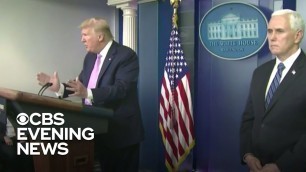'Trump considers restarting economy as health officials call for caution'