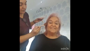 'Jane Iredale Makeover on Mature skin'
