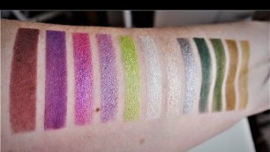 'Miss Jay M | Swatches | Lethal Cosmetics Eyeshadow singles'
