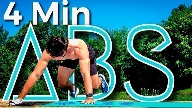 '3K SUBSCRIBER VIDEO - 4 MIN ABS WORKOUT - (Low Impact + Bodyweight)'