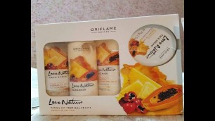 'Love Nature  Tropical Fruits Facial Kit | How To Facial | Oriflame Cosmetics'