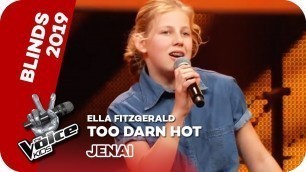 'Ella Fitzgerald - Too Darn Hot (Jenai) | Blind Auditions | The Voice Kids 2019 | SAT.1'