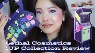 'Lethal Cosmetics 1UP Collection Review + Embarrassing Storytime'