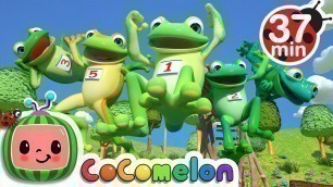'Five Little Speckled Frogs + More Nursery Rhymes & Kids Songs - CoComelon'