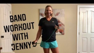 'The best full body RESISTANCE BAND workout - led by Physical Therapist, all ages/levels!'