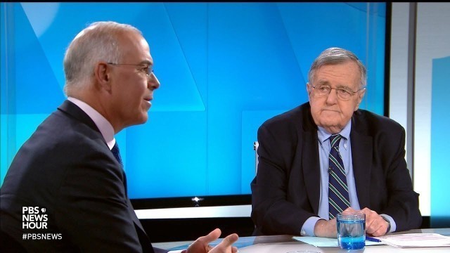 'Shields and Brooks on Mueller report, Trump\'s health care move'