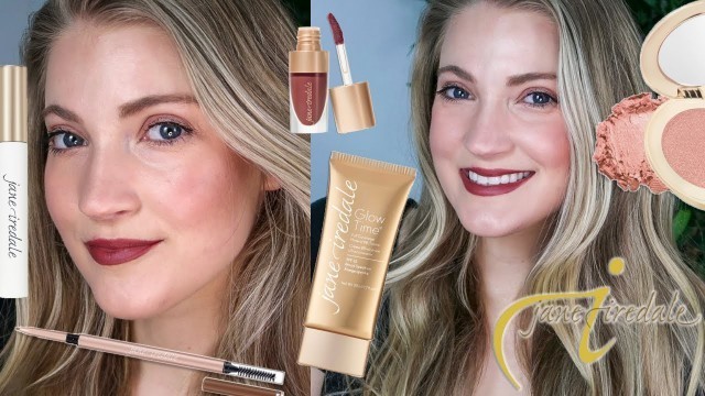'Full Face of Jane Iredale Makeup'