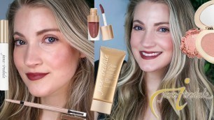 'Full Face of Jane Iredale Makeup'