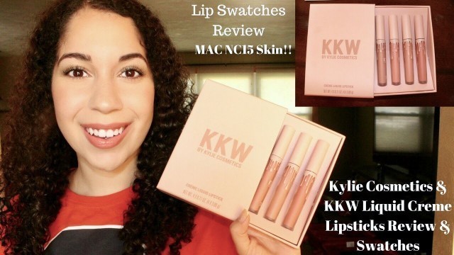 'Kylie Cosmetics KKW Collab Review & Swatches'