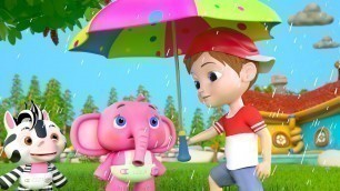 'Rain Rain Go Away | Best Sing Along Songs & Nursery Rhymes for Kids | Cartoons by Little Treehouse'