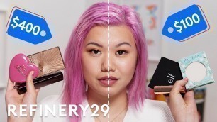 'High End vs. Drugstore Vegan Makeup | Beauty With Mi | Refinery29'