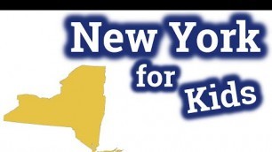 'New York for Kids | US States Learning Video'