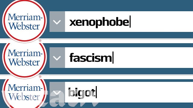 '‘Fascism’ And ‘Bigot’ Top Dictionary Searches After Election'