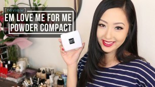 'REVIEW: em cosmetics Love Me for Me Powder + Comparisons'