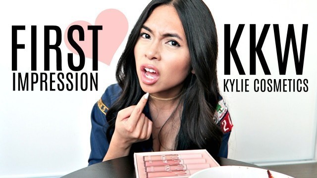 'KKW x KYLIE COSMETICS UNBOXING + FIRST IMPRESSION + REVIEW + TRY ON (PART 2)'