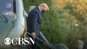 'Trump doctors gives update on his health after coronavirus diagnosis'