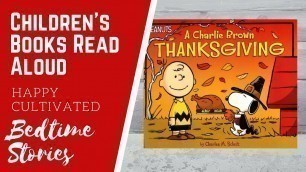 'A Charlie Brown Thanksgiving Book Read Aloud | Thanksgiving Books for Kids | Children\'s Books'