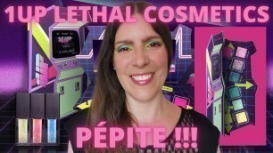 'CRASH TEST MAKEUP : Palette 1UP Lethal Cosmetics'