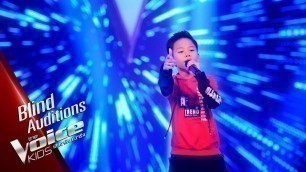 'ไมตี้​ -  ลาลาลอย (100%) - Blind Auditions - The Voice Kids Thailand - 15 Apr 2019'
