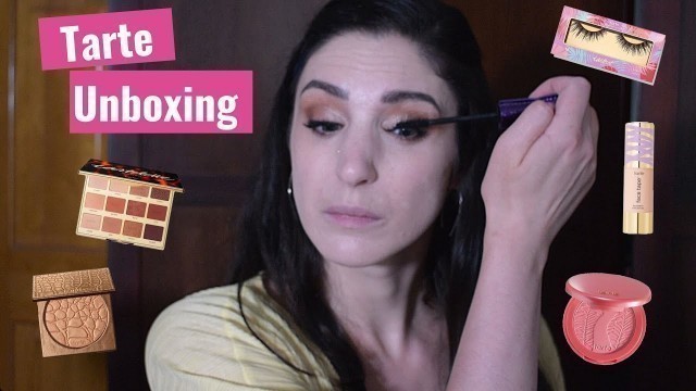 'TARTE COSMETICS UNBOXING'