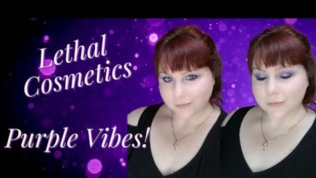 'LETHAL COSMETICS Purple Vibes - Single Eyeshadows | Yummy German Brand!'