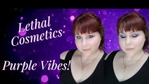 'LETHAL COSMETICS Purple Vibes - Single Eyeshadows | Yummy German Brand!'