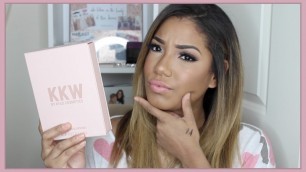 'KKW x KYLIE COSMETICS CREME LIQUID LIPSTICK REVIEW + SWATCHES!'