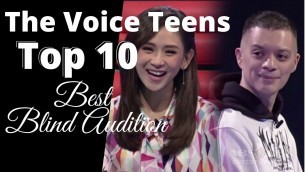 'Top 10 Best Blind Audition | The Voice Teens Philippines 2020 | Batch 2'