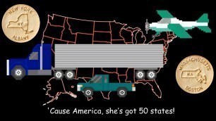 '50 States Song - With Mr. R. & Dick and Jane Educational Snacks - The Kids\' Picture Show'