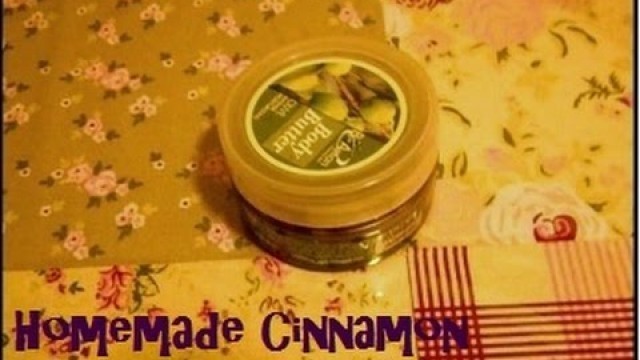 'DIY - Cinnamon Body Scrub - 2 ingredients - Vegan cosmetics'