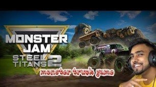 'MONSTER TRUCK GAME | TECHNO GAMERZ CAR CRASH GAME | TRUCK SIMULATOR TEARDOWN GAME'
