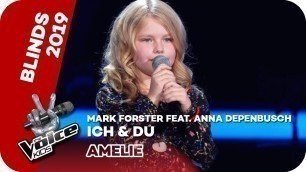 'Mark Forster feat. Anna Depenbusch - Ich & Du | Blind Auditions | The Voice Kids 2019 | SAT.1'