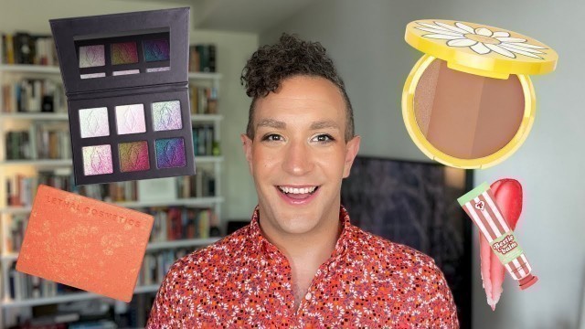 'NEW Trixie Cosmetics Bronzer and Bestie Balm & Lethal Cosmetics Multichromes and Shiny Blush Review'