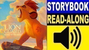 'The Lion Guard Read Along Story book | Read Aloud Story Books for Kids | Kids Story Books'