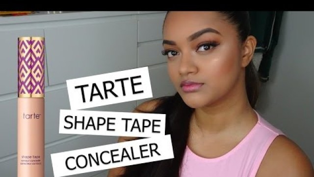 'EERSTE INDRUK TARTE SHAPE TAPE CONCEALER | REVIEW | Stacy Sadhoe'