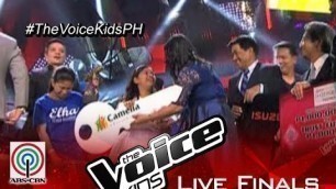 'The Voice Kids Philippines Season 2 Grand Champion: Elha Mae Nympha of Team Bamboo'