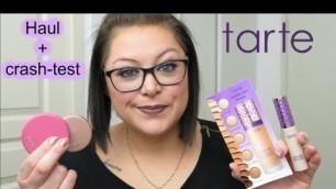 'HAUL + CRASH-TEST : la marque TARTE (SHAPE TAPE anti-cernes et fond de teint + blush et highlighter)'
